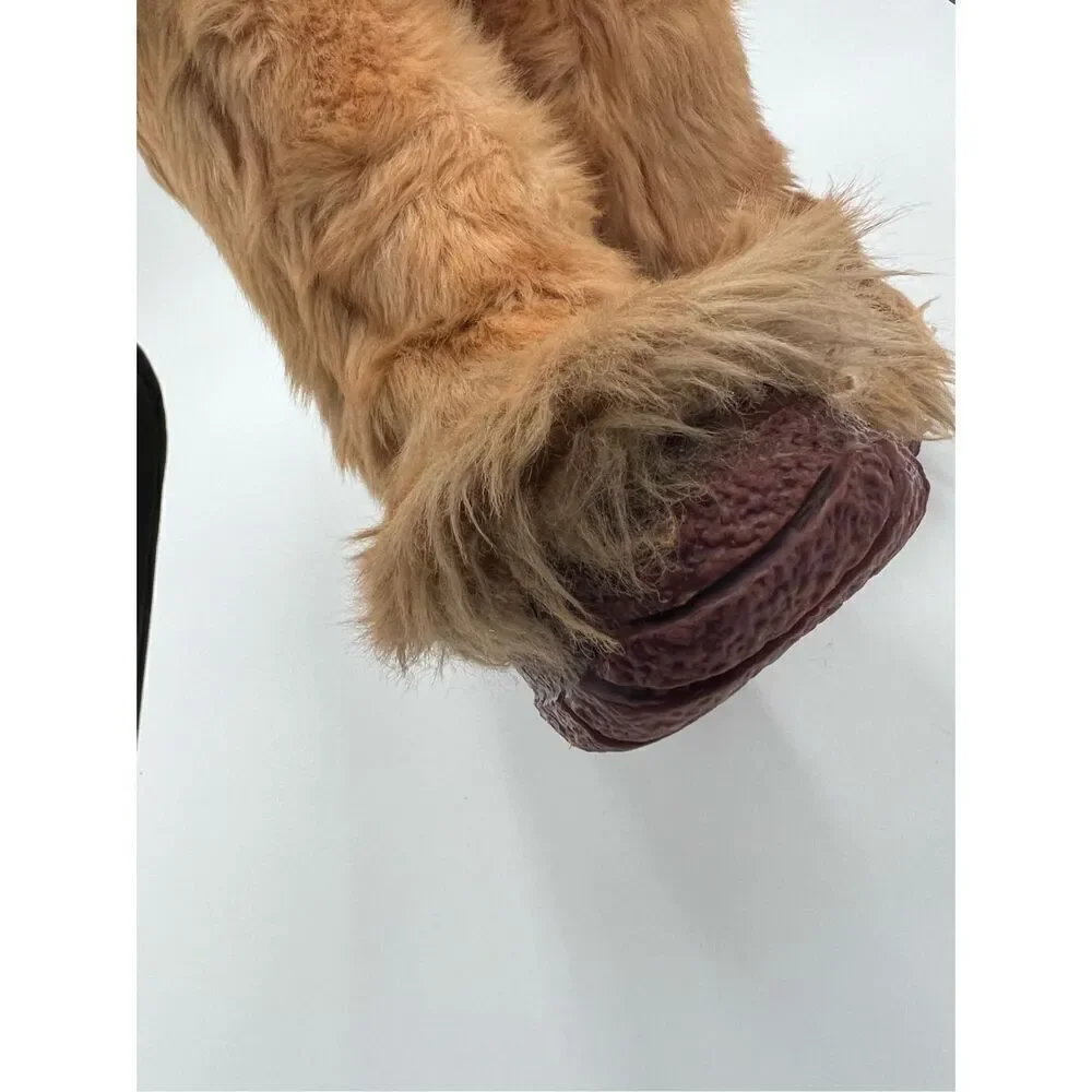 Vintage Furry Yeti Winter Boots Waterproof 70s RARE women 7 men 5 Winterproofs